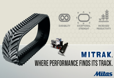 AgriMarketing.com - Mitas Introduces MITRAK: An Agricultural Rubber ...